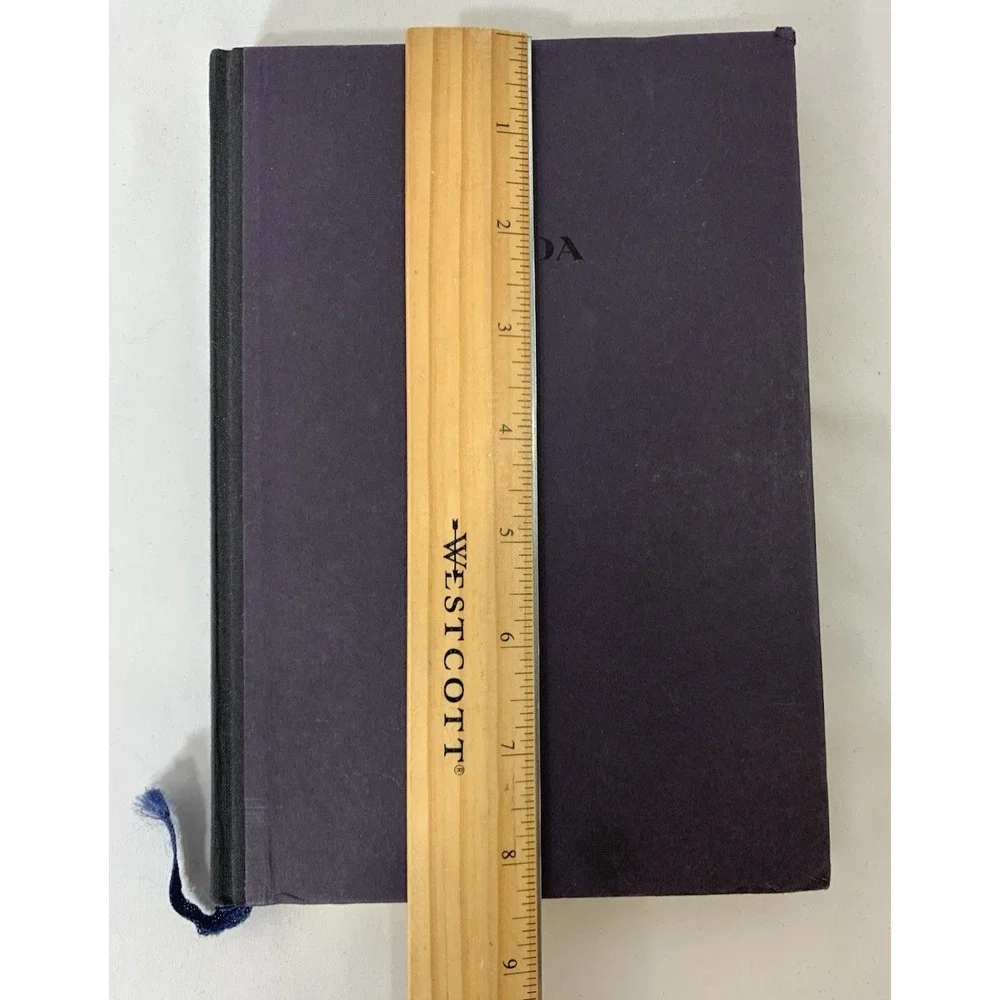 Prada Diary Diario Calendar Planner Journal Book 2003 Italian Gold Edges CLEAN